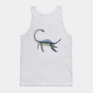 Plesiosaurus dinosaur Tank Top